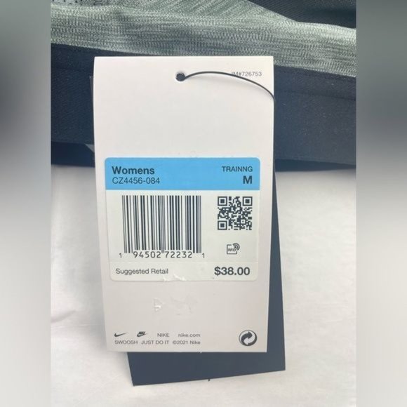 WOMEN NIKE DRI-FIT LIGHT SUPPORT SPORT BRA M - Picture 3 of 10